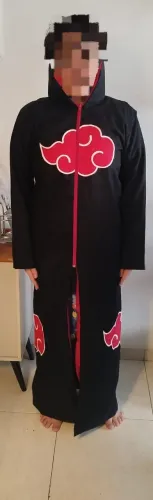 manto da akatsuki-naruto cosplay