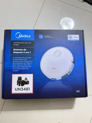 ASPIRADOR ROBÔ MIDEA i5C - POUCO USO 