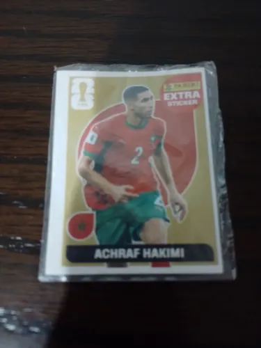 Figurinha Copa 2026 Achraf Hakimi Extra Legend Ouro (Gold)