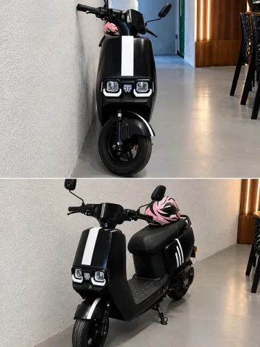Vendo moto elétrica semi nova 