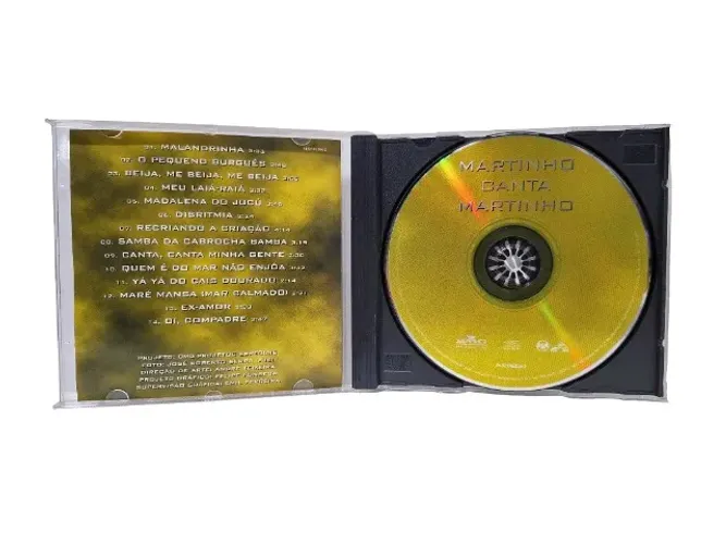 CD Martinho da Vila - Álbum Martinho canta Martinho - Mídia original