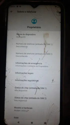 Celular G20