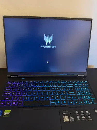 Notebook Acer Predator Helios NEO 16 AI RTX 5070TI 16gb RAM DDR5 intel Core Ultra 9 275hx