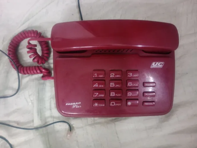 Telefone antigo anos 80