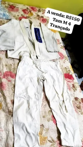 Kimono infantil M4 Trançado 