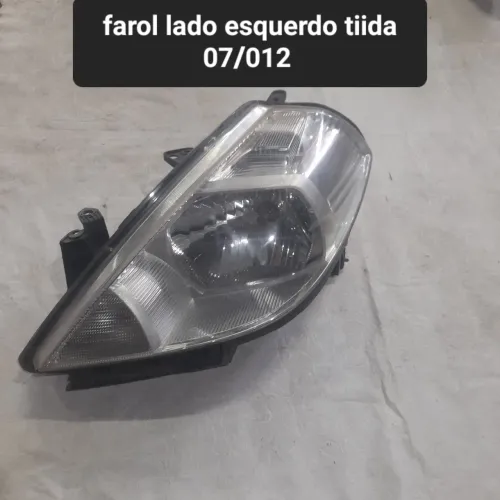 Farol esquerdo Tiida 07 a 12 original 