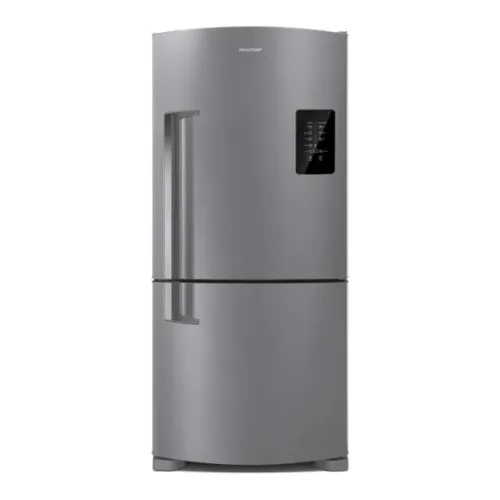 Geladeira Brastemp Frost Free Inverse 588 Litros Cor Inox com Smart Bar - BRE85A