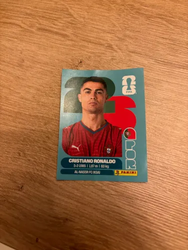 Figurinha Cristiano Ronaldo 2026