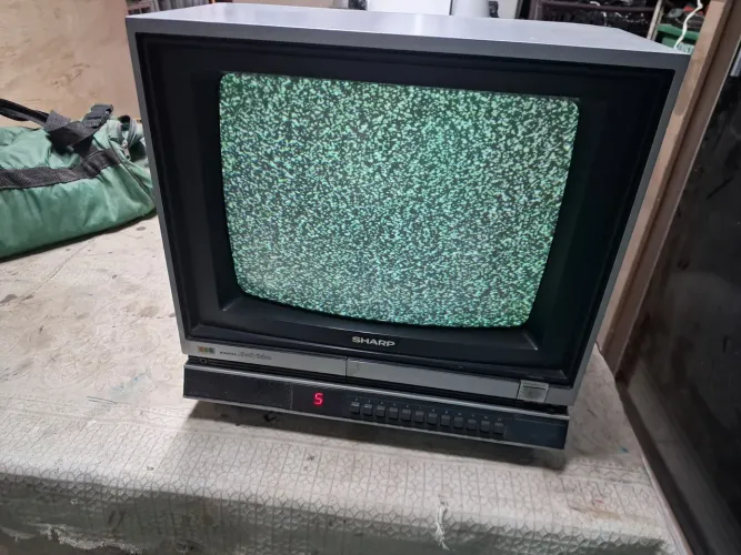 tv de tubo charp. colecionadores