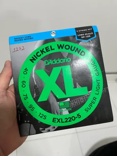 Cordas para contra baixo 5c novas