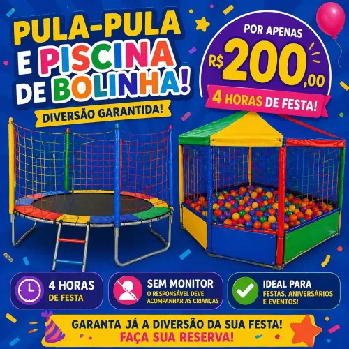 Pula pula M + Piscina de Bolas