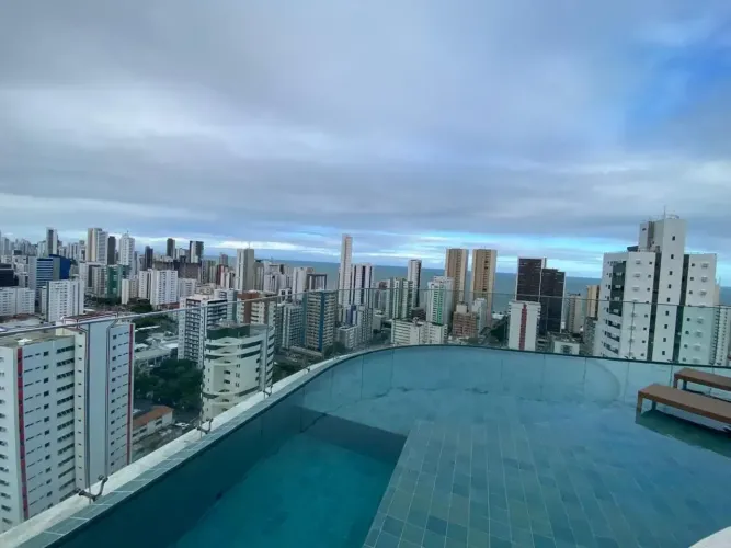 Edf Praia de Gameleira/30m²/1QTO