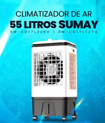 Climatizador de Ar Sumay 55L - Pronta Entrega