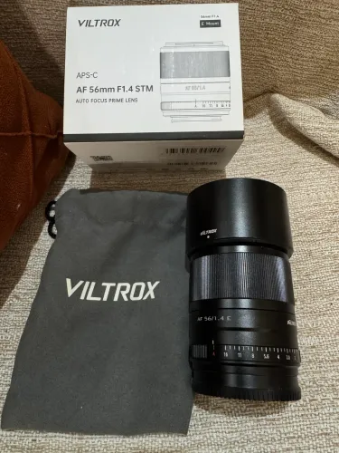 Lente viltrox 56mm1.4