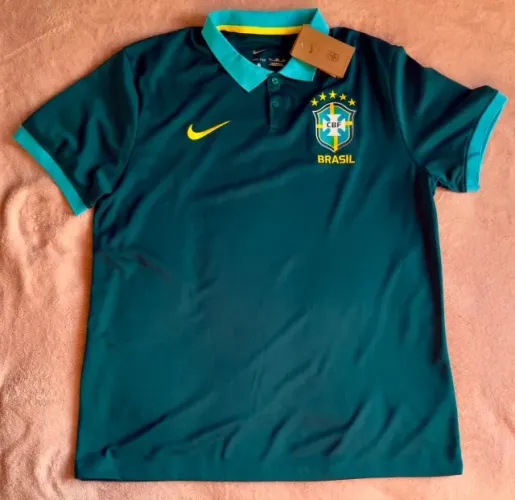 Camisa Polo Brasil 26/27 - Tam 2XL