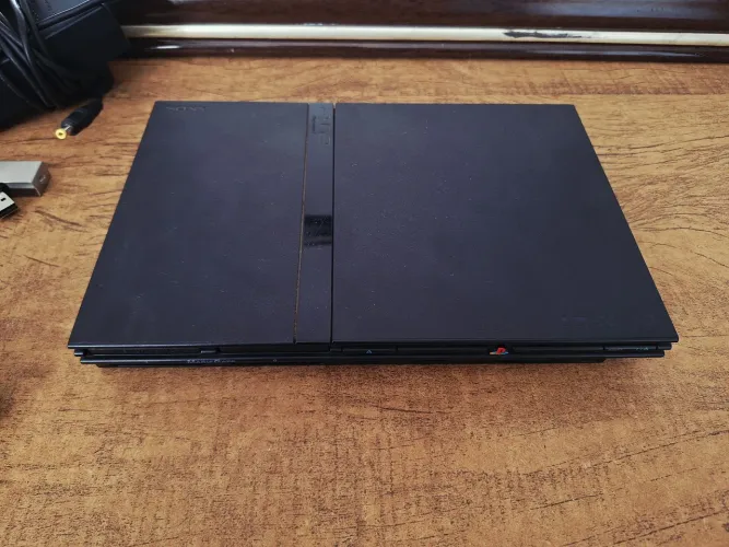 Play Station 2 + Controle e Jogos(pendrive)