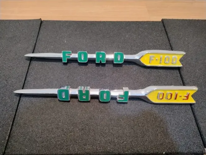 Flechas laterais da F100