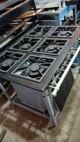 Fogao industrial 6 bocas com forno