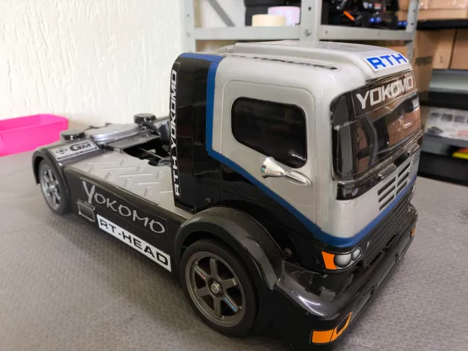 Raridade: Tamiya TGS 1/10 Nitro - Seminovo + Upgrades do Japão