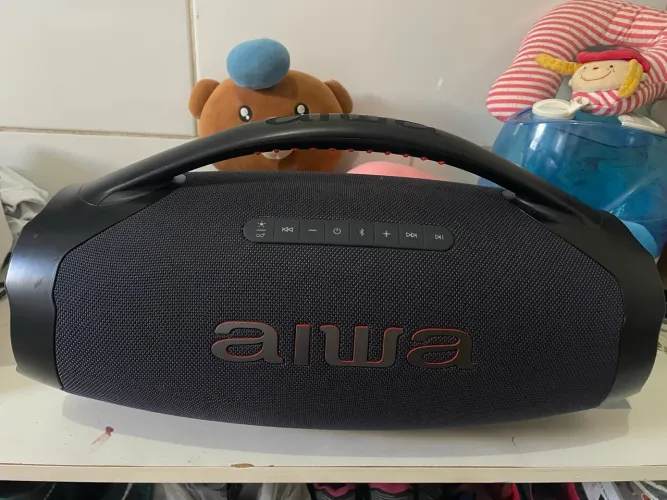 Caixa Aiwa boombox plus
