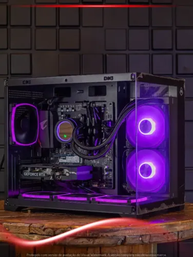 PC Gamer R7 5800X, 32GB, NVMe 1TB, RTX 5060 8GB, Gabinete Pichau CV450, Fonte 650W