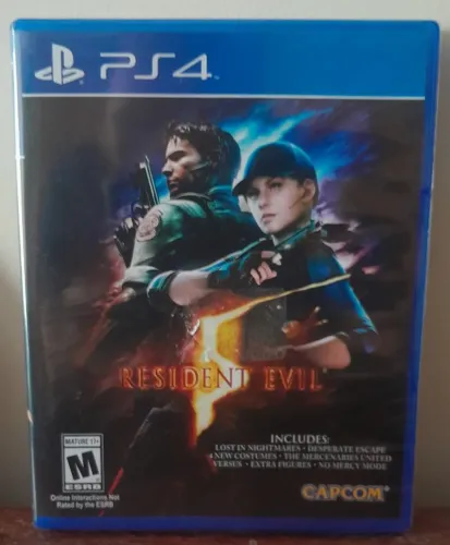Resident Evil 5 Ps4 Novo Lacrado