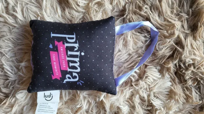 Mini almofada chaveiro prima