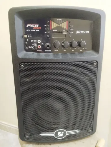 Caixa Amplificada Multiuso Frahm PSA 650 Com USB e FM