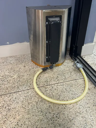 Mini churrasqueira para shawarma / churrasquinho grego