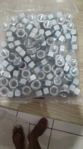 Porca sextavada zincada n6 ou n8