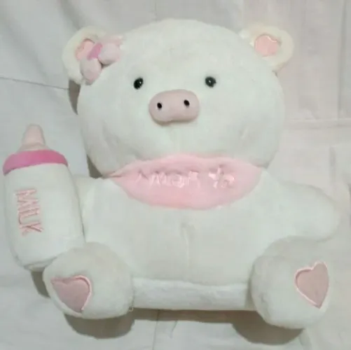 Pelúcia TOFU Baby Pig With Milk 