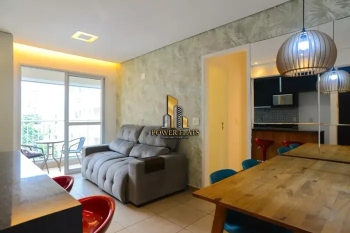 Apartamento Mobiliado para Locação | Host Paraíso | 55 m² | 2 Dormitórios | 1 Vaga | Bela