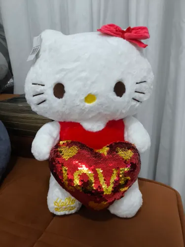 Hello Kitty grande de coração