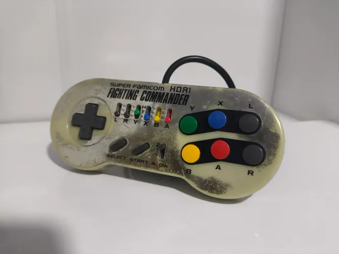 CONTROLE HORI COMMANDER SNES SUPER NINTENDO 