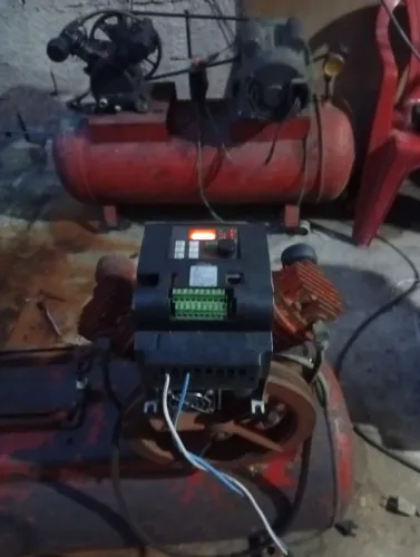 Inversor de frequência 220v monofásico para 380v trifásico até 5cv.