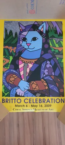 Pôster Romero Britto Monacat