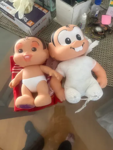 Boneca turma da Mônica antiga