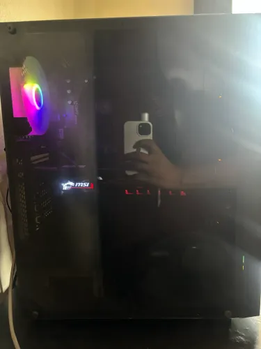 Setup Gamer Completo Ryzen 5 5600G + GTX 1060 3GB + 2 Monitores