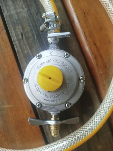 Click para fogão industrial com mangueira novo não foi usado