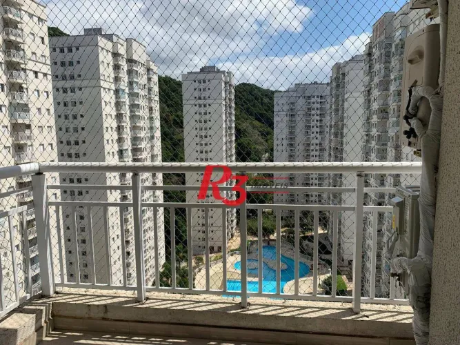 Apartamento com 3 dormitórios para alugar, 84 m² por R$ 5.590,00/mês - Marapé - Santos/SP