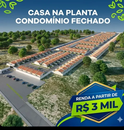 CONDOMÍNIO a partir de R$ 3 MIL REAIS.