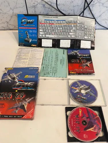 Game Pc F-16 Multirole Fighter + Mig 29 Fulcrum (Usado)