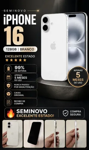 Vendo iPhone 16 seminovo