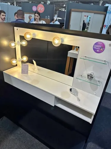 Penteadeira 1,35m Camarim Lumiere (Novo) Entrega Grátis! 