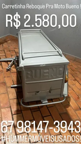 Vende - Se Carretinha Reboque Pra Moto Bueno !