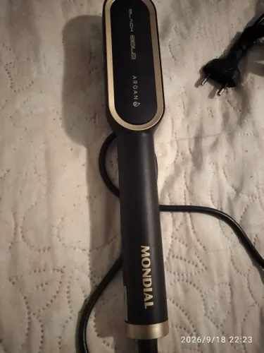 Escova alisadora mundial Black 