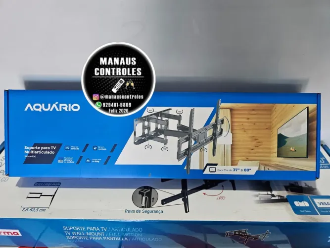 Suporte para TV multiarticulado até 80 polegadas