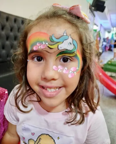 Pintura Artística facial para eventos