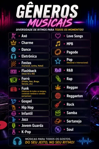Músicas Para DJs, Festas e Afins. Envio Imediato Via Google Drive!