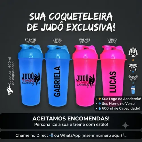 Garrafa personalizada com nome